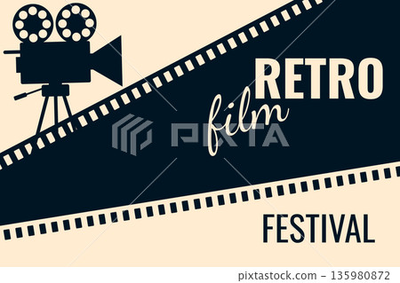 retro film festival concept retro film festival concept 135980872