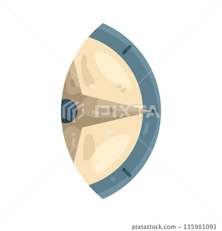 Illustration of east arrow 135981091