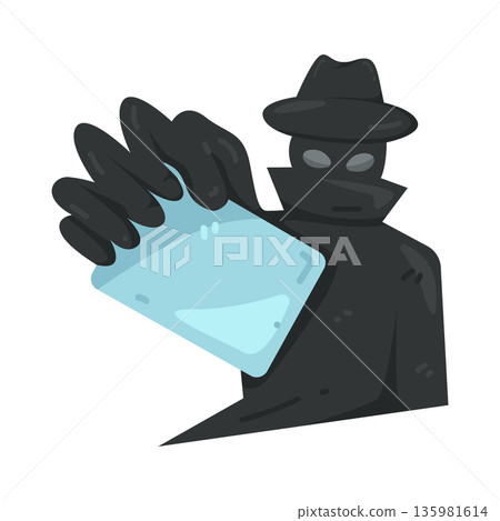 Illustration of spy Illustration of spy 135981614