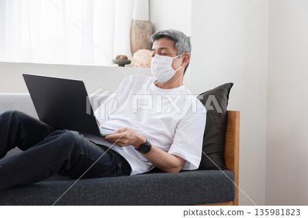 A man in poor physical condition A man in poor physical condition 135981823