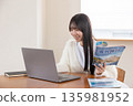 Women planning for a trip 135981952