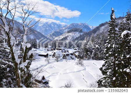 Winter Gokayama Ainokura Gassho Village Winter Gokayama Ainokura Gassho Village 135982043