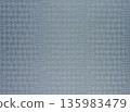 Steel Blue Houndstooth Fabric with Silver Sheen 135983479