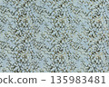 Blue and Gold Abstract Marble Fabric Texture 135983481