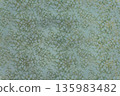 Mint Blue Gold Patina Style Textile Background 135983482