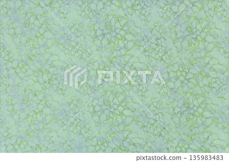 Light Mint Green Fabric with Bright Organic Pattern 135983483