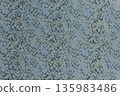 Dark Blue Steel Textile with Golden Patina Texture 135983486