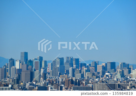 Cityscape Tokyo Minato Ward Buildings 135984819