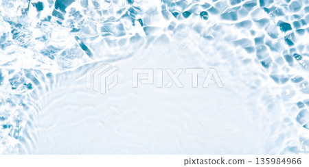 The texture of water on a white background. The texture of water on a white background. 135984966