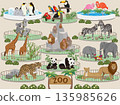 Fenced zoo 135985626