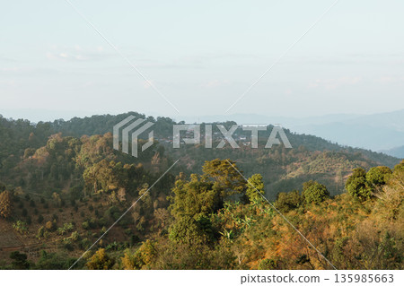 Doi Pang Khon in Chiang Rai, Thailand Doi Pang Khon in Chiang Rai, Thailand 135985663