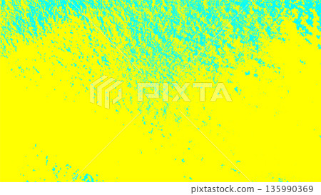 Neon colored urban punk background with halftone natural grungy texture, paint drops and splashes. Bright blue and yellow colored banner design. Vector Neon colored urban punk background with halftone natural grungy texture, paint drops and splashes. Bright blue and yellow colored banner design. Vector 135990369