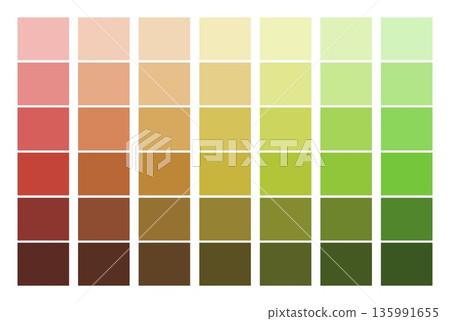 Earth color toning sample 135991655