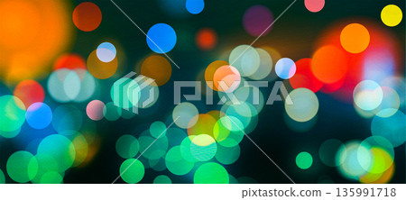 Bokeh background perfect for Holidays, Anniversary, Birthdays, Festive and various desing works 135991718