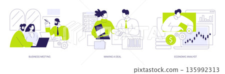 Venture funding isolated cartoon vector illustrations se Venture funding isolated cartoon vector illustrations se 135992313