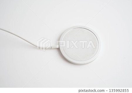 Wireless charger, magnetic charging modern equipment of mobile phone. 135992855