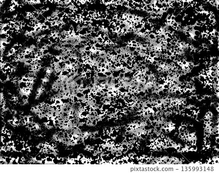 Black and white abstract grunge texture background illustration 135993148
