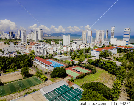 A small town in Asia. 135994225