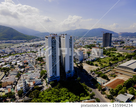A small town in Asia. 135994234