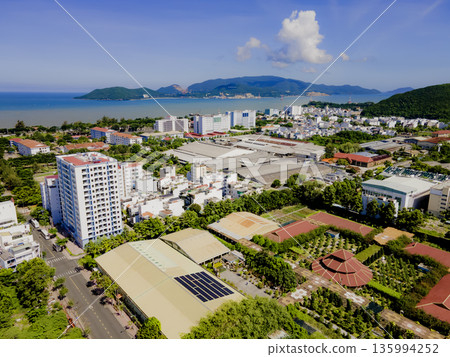 A small town in Asia. A small town in Asia. 135994252