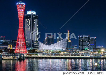 神戶夜景（兵庫縣神戶市中央區） 135994898