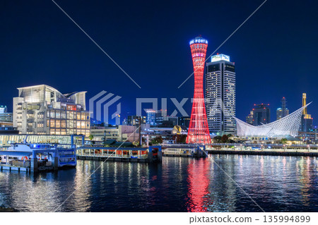 神戶夜景（兵庫縣神戶市中央區） 135994899