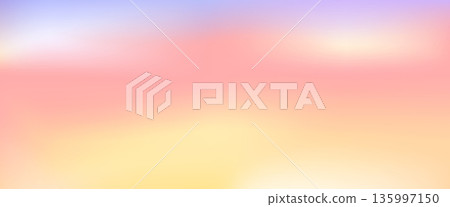 Light Pastel Sunset Gradation Sky Background Light Pastel Sunset Gradation Sky Background 135997150