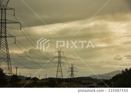 Metal structures along the roads, August 2025 135997350