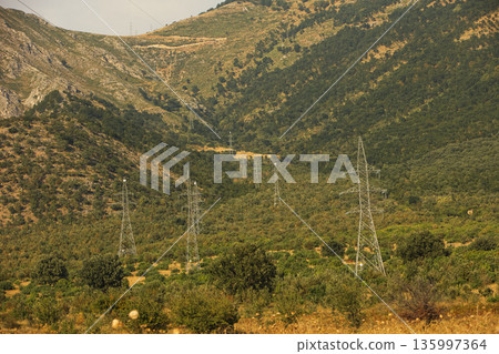 Metal structures along the roads, August 2025 Metal structures along the roads, August 2025 135997364