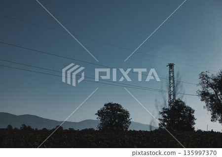 Metal structures along the roads, August 2025 Metal structures along the roads, August 2025 135997370