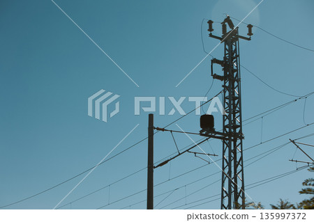 Metal structures along the roads, August 2025 135997372