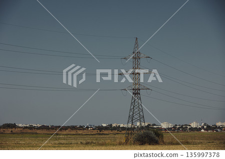 Metal structures along the roads, August 2025 135997378