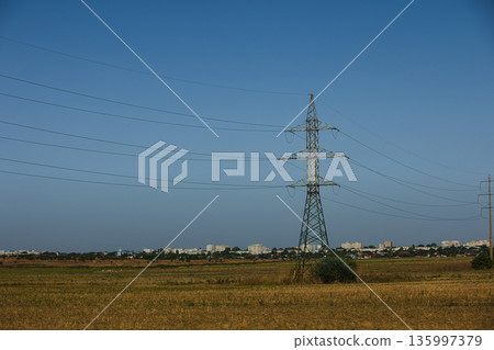 Metal structures along the roads, August 2025 135997379