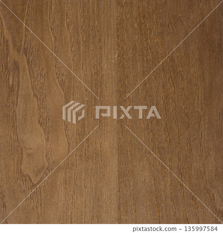 Warm medium brown wood grain texture with distinct vertical lines and natural flow. Warm medium brown wood grain texture with distinct vertical lines and natural flow. 135997584