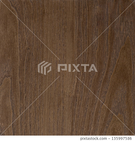 A detailed view of a brown wood grain texture, showing natural, vertical lines. A detailed view of a brown wood grain texture, showing natural, vertical lines. 135997586