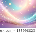 Pastel colored fantastic light background 135998823
