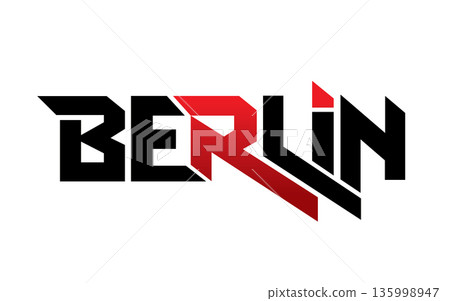 Berlin typography design vector, for t-shirt, poster and other uses Berlin typography design vector, for t-shirt, poster and other uses 135998947