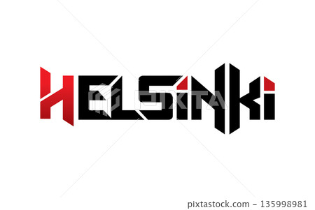 Helsinki typography design vector, for t-shirt, poster and other uses Helsinki typography design vector, for t-shirt, poster and other uses 135998981