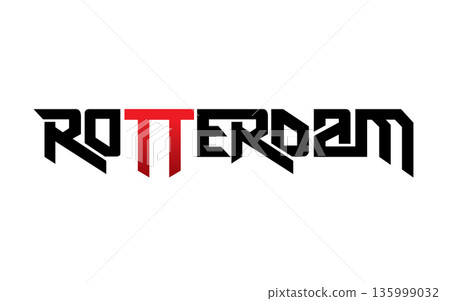 Rotterdam typography design vector, for t-shirt, poster and other uses Rotterdam typography design vector, for t-shirt, poster and other uses 135999032