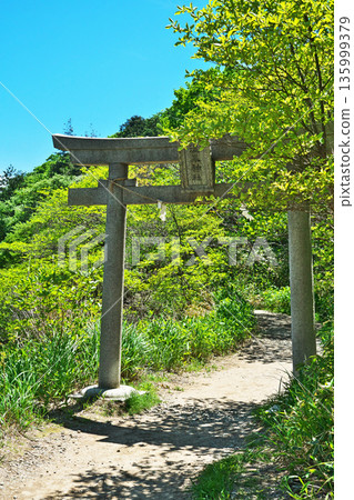 那須溫泉神社 - 通往殺生石庭園的鳥居（春季，五月） 135999379