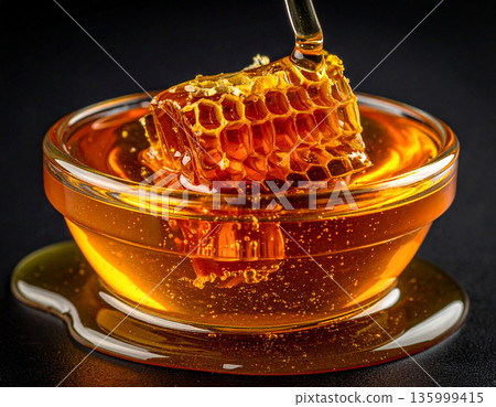 Honey and Honey Dipper Honey and Honey Dipper 135999415