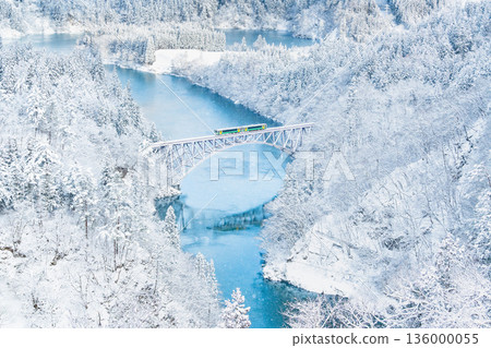 只見線：銀幕上的第一座只見川大橋 136000055