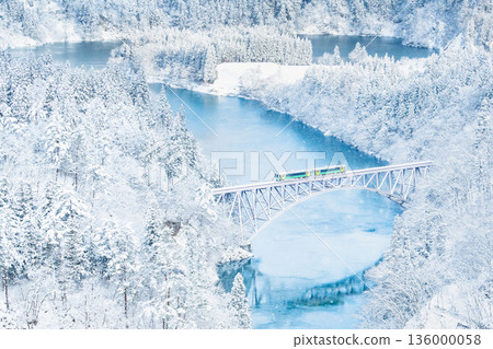 只見線:銀幕上的第一座只見川大橋 只見線:銀幕上的第一座只見川大橋 136000058