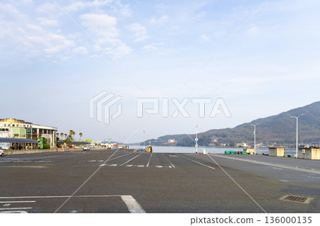 香川縣小豆島土莊港 136000135