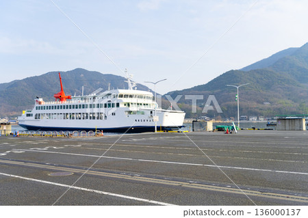 香川縣小豆島土莊港 136000137