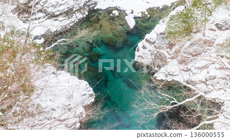 築地峽（冬季） 136000555