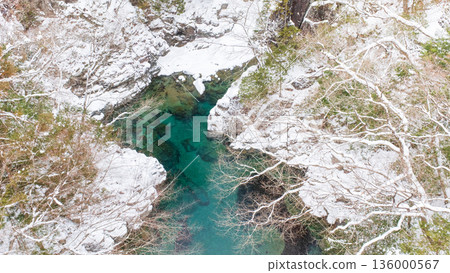 Tsukechi Gorge (winter) 136000567