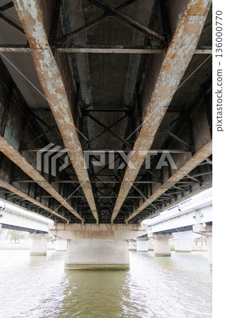 The viaduct seen from the Mukogawa riverbed The viaduct seen from the Mukogawa riverbed 136000770