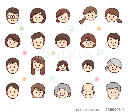 各代人平靜的面孔 136000841