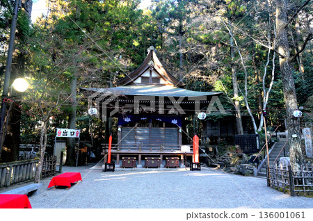 從奧之院和寶度山頂的露台/觀景台上眺望冬季景色 從奧之院和寶度山頂的露台/觀景台上眺望冬季景色 136001061